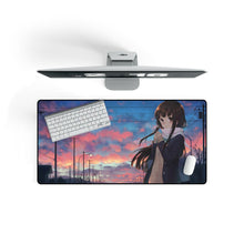 Load image into Gallery viewer, Anime Girl Mouse Pad (Desk Mat) On Desk

