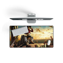 Load image into Gallery viewer, Shingeki no Kyojin - Mikasa Ackerman Mouse Pad (Desk Mat) On Desk
