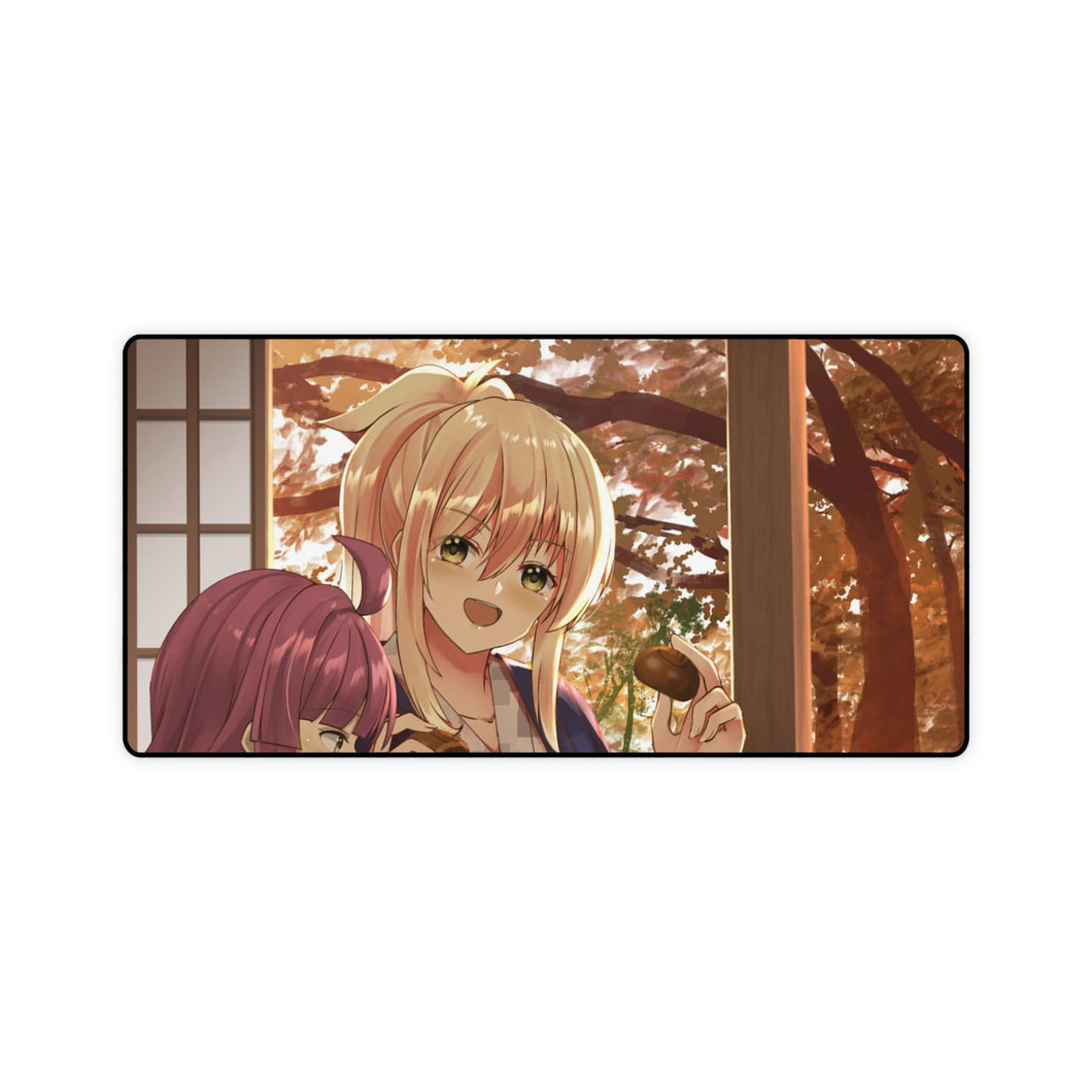 Ai Miyashita & Rina Tennoji Mouse Pad (Desk Mat)