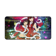 Load image into Gallery viewer, Kurisu &amp; Mayuri Christmas Cheer Mouse Pad (Desk Mat)
