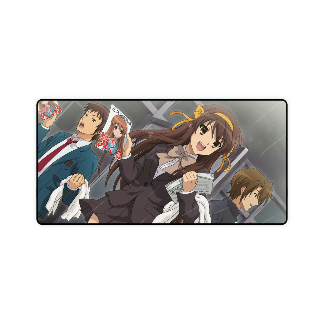 The Melancholy Of Haruhi Suzumiya Mouse Pad (Desk Mat)