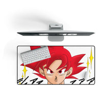 Load image into Gallery viewer, ssj god Mouse Pad (Desk Mat)
