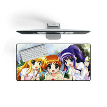 Load image into Gallery viewer, Magical Girl Lyrical Nanoha Mouse Pad (Desk Mat) On Desk
