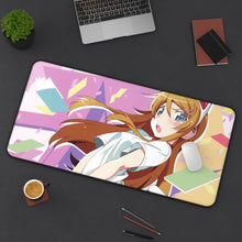 Load image into Gallery viewer, Oreimo Kirino Kousaka Mouse Pad (Desk Mat) On Desk
