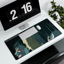 Load image into Gallery viewer, Mob Psycho 100 Arataka Reigen, Shigeo Kageyama, Ritsu Kageyama Mouse Pad (Desk Mat) With Laptop
