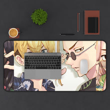 Load image into Gallery viewer, Tokyo Revengers Chifuyu Matsuno, Keisuke Baji Mouse Pad (Desk Mat) With Laptop
