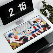 Load image into Gallery viewer, Nisekoi Chitoge Kirisaki, Kosaki Onodera, Seishirou Tsugumi, Marika Tachibana, Ruri Miyamoto Mouse Pad (Desk Mat) With Laptop
