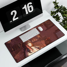 Load image into Gallery viewer, Anime Girl Mouse Pad (Desk Mat) With Laptop
