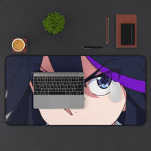 Load image into Gallery viewer, Ryuko in Go Go&#39;s hair Mouse Pad (Desk Mat) With Laptop

