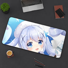 Load image into Gallery viewer, Is The Order A Rabbit? Mouse Pad (Desk Mat) On Desk
