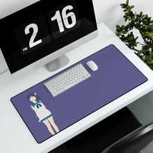 Load image into Gallery viewer, Nagi no Asukara Chisaki Hiradaira Mouse Pad (Desk Mat) With Laptop
