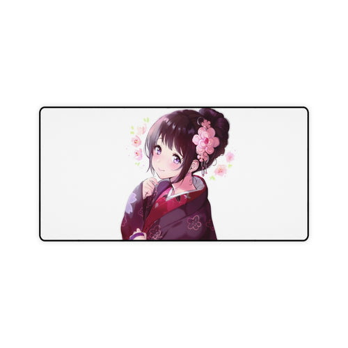 Eru Chitanda  In Kimono Mouse Pad (Desk Mat)
