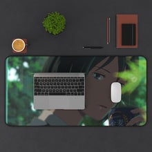 Load image into Gallery viewer, The Garden Of Words Mouse Pad (Desk Mat) With Laptop
