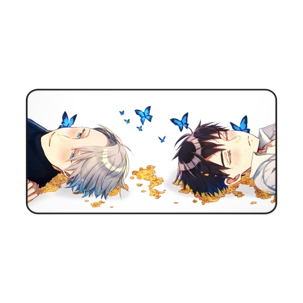 Yuri!!! On Ice Victor Nikiforov, Yuuri Katsuki Mouse Pad (Desk Mat)