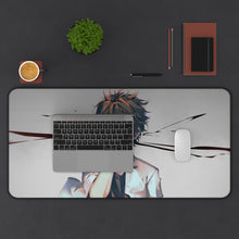 Load image into Gallery viewer, Hōtarō Oreki- logic Mouse Pad (Desk Mat) With Laptop
