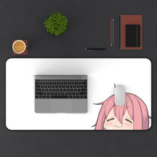 Load image into Gallery viewer, Laid-Back Camp Mouse Pad (Desk Mat) With Laptop
