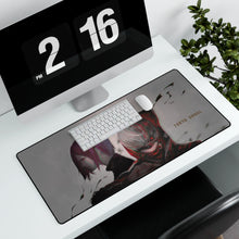 Load image into Gallery viewer, Tokyo Ghoul Ken Kaneki, Touka Kirishima Mouse Pad (Desk Mat) With Laptop
