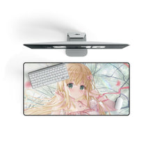 Load image into Gallery viewer, Anime Girl Mouse Pad (Desk Mat) On Desk
