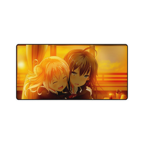 My Teen Romantic Comedy SNAFU Yukino Yukinoshita, Yui Yuigahama Mouse Pad (Desk Mat)