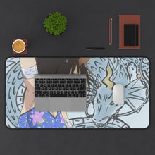 Load image into Gallery viewer, Miss Kobayashi&#39;s Dragon Maid Elma, Kobayashi San Chi No Maid Dragon Mouse Pad (Desk Mat) With Laptop
