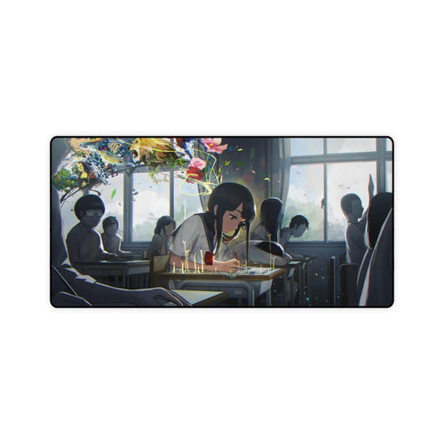 Anime Girl Mouse Pad (Desk Mat)