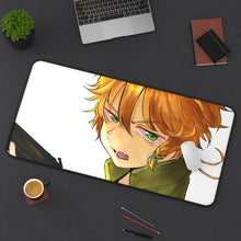 Load image into Gallery viewer, The Promised Neverland Emma Mouse Pad (Desk Mat) On Desk
