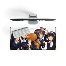 Load image into Gallery viewer, Girls und Panzer Mouse Pad (Desk Mat) On Desk
