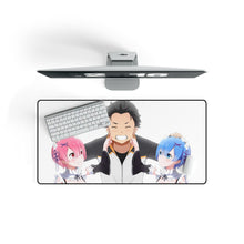 Load image into Gallery viewer, Anime Re:ZERO -Starting Life in Another World- Mouse Pad (Desk Mat) On Desk

