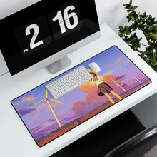Load image into Gallery viewer, Anime Girl Mouse Pad (Desk Mat) With Laptop
