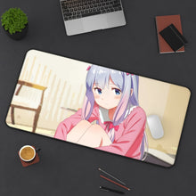 Load image into Gallery viewer, EroManga-Sensei Mouse Pad (Desk Mat) On Desk
