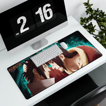 Load image into Gallery viewer, Sasuke and Itachi : The Last Scene Mouse Pad (Desk Mat) With Laptop
