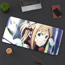 Load image into Gallery viewer, Sword Art Online Asuna Yuuki Mouse Pad (Desk Mat) On Desk
