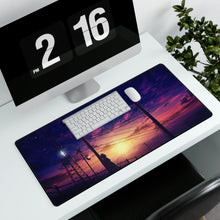 Load image into Gallery viewer, Sunset Anime Scenery Night Mouse Pad (Desk Mat)
