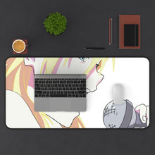 Load image into Gallery viewer, Panty &amp; Stocking with Garterbelt Panty Anarchy, Panty Stocking With Garterbelt Mouse Pad (Desk Mat) With Laptop
