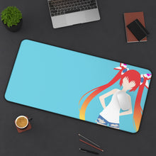 Load image into Gallery viewer, Gonna be the Twin-Tail!! Mouse Pad (Desk Mat) On Desk
