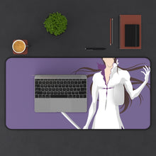 Load image into Gallery viewer, Sōsuke Aizen Mouse Pad (Desk Mat) With Laptop
