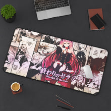 Load image into Gallery viewer, Seraph Of The End Mouse Pad (Desk Mat) On Desk
