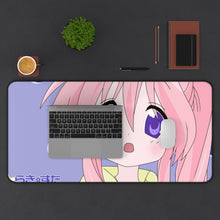Load image into Gallery viewer, Lucky Star Miyuki Takara Mouse Pad (Desk Mat) With Laptop
