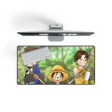 Load image into Gallery viewer, One Piece Monkey D. Luffy Mouse Pad (Desk Mat) On Desk
