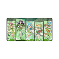 Memory Defrag Wind Banner Mouse Pad (Desk Mat)