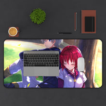 Load image into Gallery viewer, Snow White With The Red Hair Mouse Pad (Desk Mat) With Laptop
