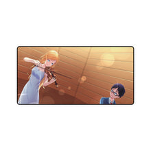 Load image into Gallery viewer, Kaori and Arima Mouse Pad (Desk Mat)
