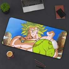 Load image into Gallery viewer, Legendary Super Saiyan Broly Mouse Pad (Desk Mat) On Desk
