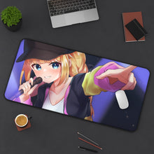 Load image into Gallery viewer, Ya Boy Kongming! Eiko Tsukimi Mouse Pad (Desk Mat) With Laptop
