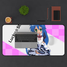 Load image into Gallery viewer, Lucky Star Konata Izumi Mouse Pad (Desk Mat) With Laptop

