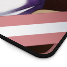 Load image into Gallery viewer, Makise Kurisu Mouse Pad (Desk Mat) Hemmed Edge
