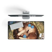 Load image into Gallery viewer, Anime Cat Mouse Pad (Desk Mat) On Desk
