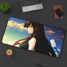 Load image into Gallery viewer, Akame as The Sun Rise Mouse Pad (Desk Mat) On Desk
