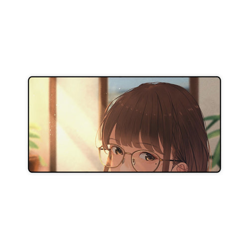 Anime Girl Mouse Pad (Desk Mat)