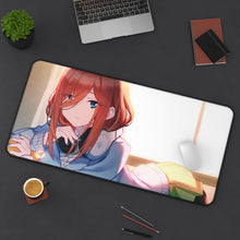 Load image into Gallery viewer, The Quintessential Quintuplets Miku Nakano Mouse Pad (Desk Mat) On Desk
